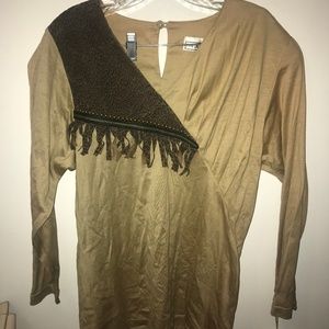 Vintage Leather Fringe Set